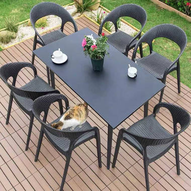 6 table and chair best sale set garden